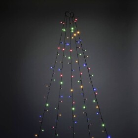 Konstsmide 6480-520 LED světelný plášť na vánoční stromeček vnitřní přes napájecí zdroj do zásuvky Počet žárovek 150 LED N/A