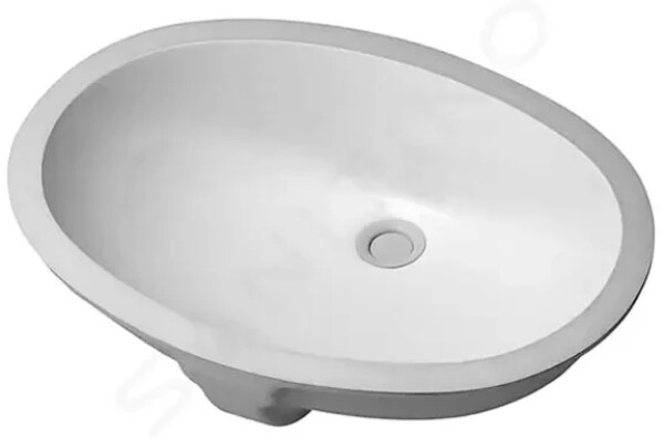 DURAVIT - Santosa Umyvadlo zápustné, 510x375 mm, s přepadem, bílá 0466510000