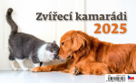 Stolní kalendář 2025 Zvířecí kamarádi 14denní