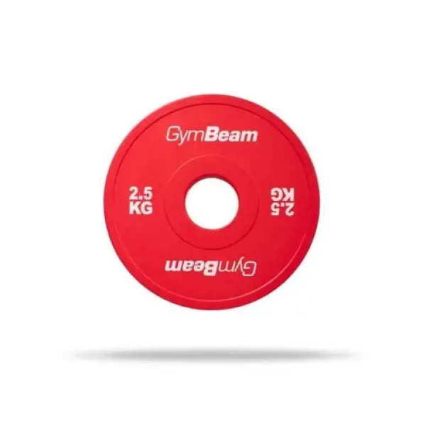 Gumové frakční kotouče 51 mm - GymBeam (107521-5-2.5kg)