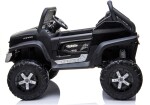 Mamido Dětské elektrické autíčko Mercedes Unimog 4x4 černé