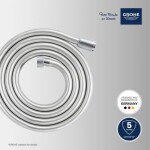 GROHE - Hadice Sprchová hadice VitalioFlex Silver 2 m, chrom 27507001