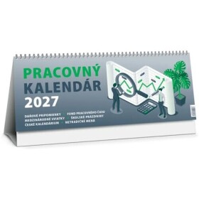 Pracovný kalendár 2027 - stolový kalendár