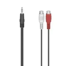 Hama / Audio redukce / 2x cinch (RCA) zásuvka na 3,5 mm jack / stereo (00205185)