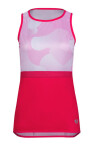 Dámský cyklistický dres SUMMER, bílá/růžová (elastický materiál, velikost XXL)