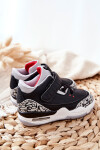 Dětské Sportovní Boty Černé a červená Linen 35