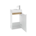 Koupelnová skříňka pod umyvadlo Naturel Stilla 39x60x22 cm bílá STILLAD04008 STILLAD04008