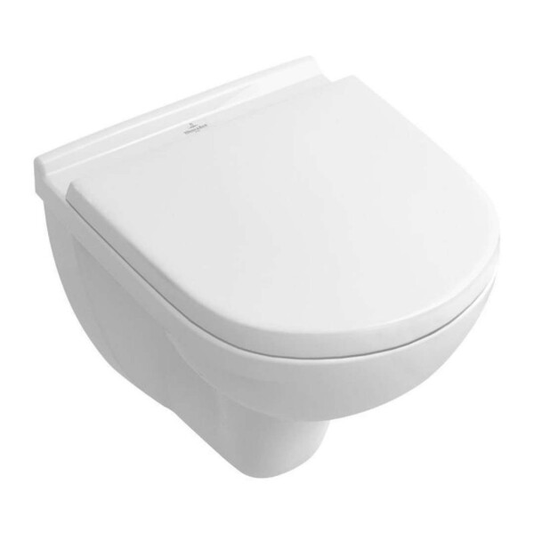 VILLEROY & BOCH - O.novo Závěsné WC Compact se sedátkem SoftClosing, DirectFlush, alpská bílá 5688HR01