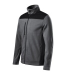 Effect fleece unisex ocelově šedá M