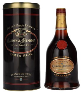 Cardenal Mendoza Carta Real Brandy de Jerez 40% 0,7 l (tuba)