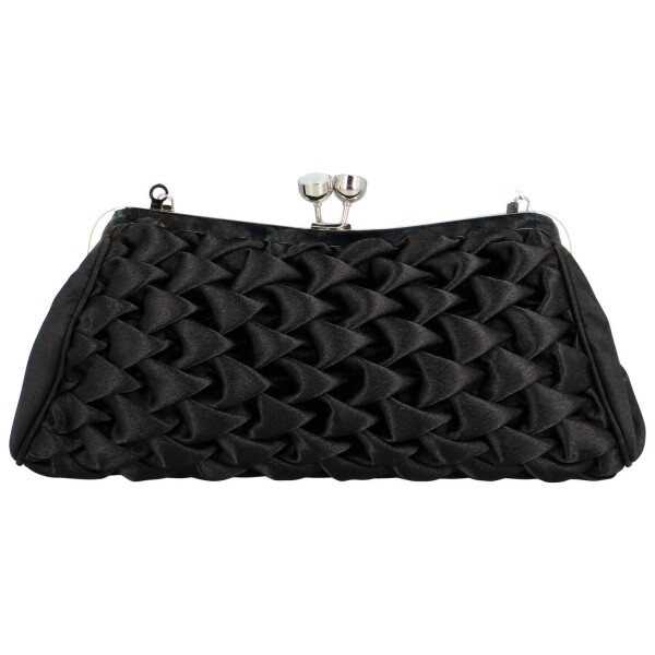 Zajímavé dámské psaníčko Rohana, černá