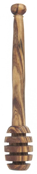 IB LAURSEN Dřevěná palička na med Olivia, přírodní barva, dřevo
