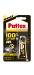 Univerzální gelové lepidlo Pattex - 100% gel 8 g, transparentní