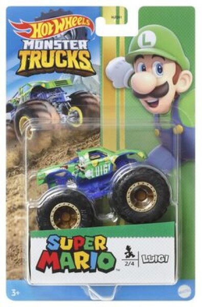 Mattel Hot Wheels Monster Trucks tematický truck HJG41 Bowser