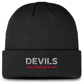 Fanatics Pánská zimní čepice New Jersey Devils NHL Authentic Pro A/Cap Cuffed Beanie