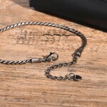 Pánský ocelový náramek Simon Vintage - chirurgická ocel, Vintage 18 cm + 5 cm (prodloužení)