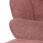 Relaxační křeslo, růžová, sametová látka, AK-303 PINK2