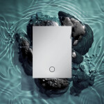 OMNIRES - Sprchová vanička AQUAROCK kompozit, protiskluzová, obdélníková 80 x 120 cm, bílá mat AQUAROCK80-120BM