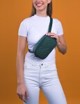 Stylová dámská koženková crossbody VUCH Joffing, zelená