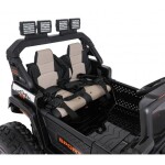 Mamido Elektrické autíčko Extreme Sport 4x4 s proměnlivou velikostí černé