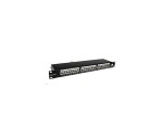 Solarix Patch panel 24 x RJ45 CAT6 STP černý 1U SX24-6-STP-BK EDF_10101966