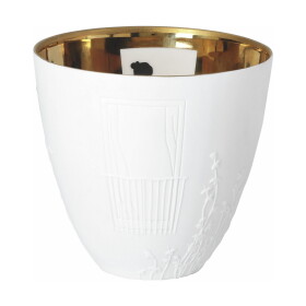 Räder Porcelánový svícen Evening, bílá barva, porcelán