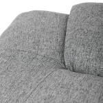 Relaxační křeslo, šedá látka, TV-4088 SIL2