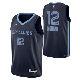 Nike Dětský dres Memphis Grizzlies NBA Ja Morant #12 Swingman Navy (YOUTH)