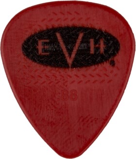 EVH Signature Picks, Red/Black, .88 mm