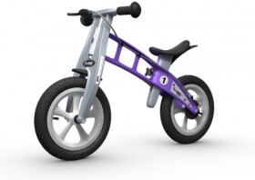 Odrážedlo FirstBike STREET violet - ZDARMA dopravné, košík a zvonek!