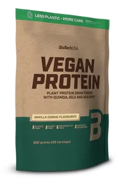 BioTech Vegan Protein 500 g vanilla cookie (10684)