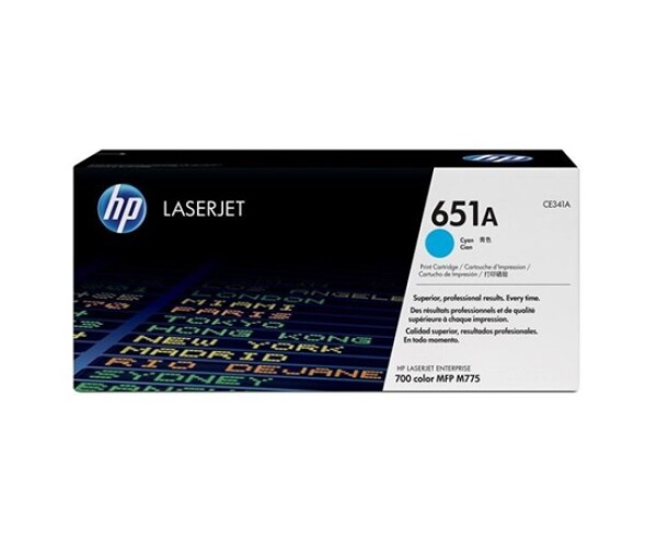 HP 651A Cyan LJ Toner Cart, CE341A (16,000 pages) EDF_692374
