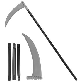 Kosa pro smrtku skládací černá, 102 cm, plastová