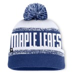Fanatics Pánská zimní čepice Toronto Maple Leafs NHL Thrive Cuffed Pom Beanie
