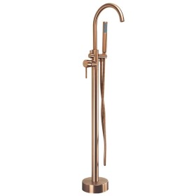 REA - Volně stojící baterie Lungo brush copper REA-B7495