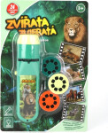 Baterka a projektor zvířata