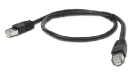 Gembird FTP CAT5E 0.5m / patch kabel / stíněný s ochranou a opletením / černá (PP22-0.5M/BK)