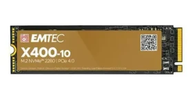 EMTEC X410 4TB / SSD / M.2 2280 / PCIe 4.0 x4 / R: 7400 MBs / W: 7000 MBs / PS5 (ECSSD4TX410)