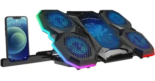 Rampage X-RANGER / Chladicí podložka / pro notebooky 9-17" / RGB / nastavitelná (AD-RC14)