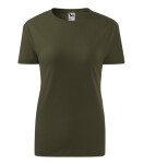 Classic New tričko dámské military XL