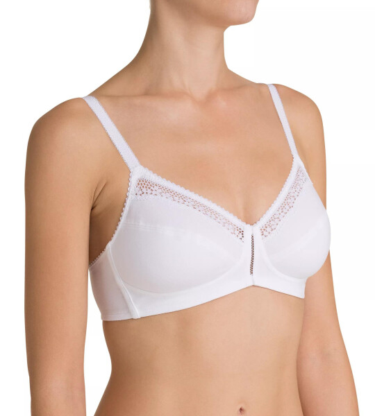 Dámská podprsenka Cotton Beauty N bílá - Triumph WHITE 85C