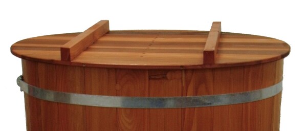 Víko k ochlazovací kádi KAMBALA 130x79cm, cedr
