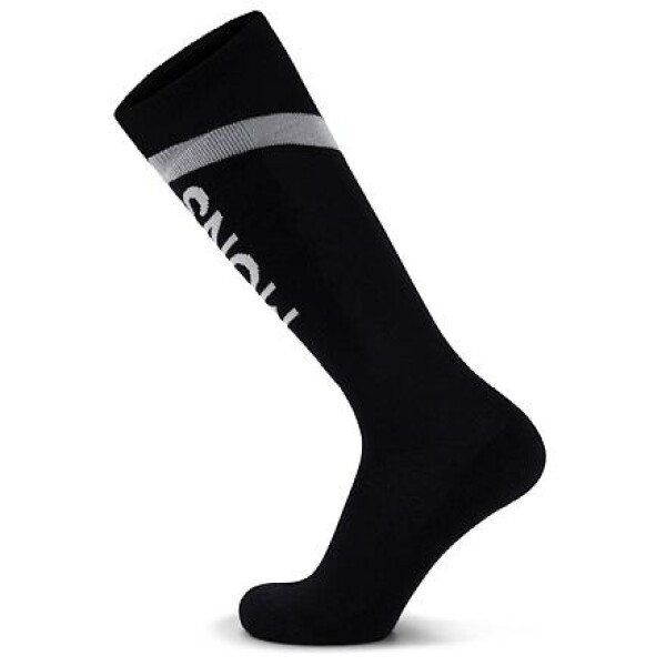 Merino ponožky MONS ROYAL Ultra Cushion black velikost