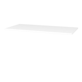 Dřevojas - Odkládací deska ODD 100 (tl. 18 mm) - L01 Bílá vysoký lesk 234553