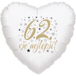 62. narozeniny balónek srdce Balonky.cz 62. narozeniny balónek srdce Balonky.cz