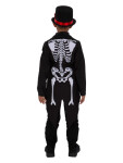 Smiffys.com Dětský kostým - Kostlivec s potiskem Velikost: 10-12 let