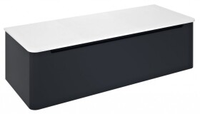 SAPHO - KERALA umyvadlová skříňka 120x35x47,5cm, 1x zásuvka, antracit matný KR120-3434