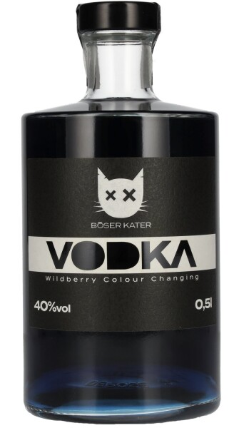Böser Kater Wildberry Colour Changing Vodka 0,5L, 40%
