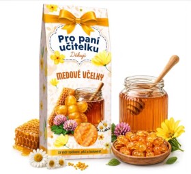 Pro Paní učitelku Medové včelky 50g