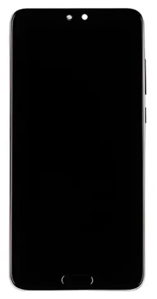 Náhradní LCD displej + dotyková deska + přední kryt pro Huawei P20 Pro černý / OLED (57983109205)
